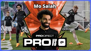 Can we beat the EGYPTIAN KING?! 😅 Pro vs Pro:Direct ft. Liverpool's Mo Salah