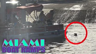 They Had to Swim The Boat to the Dock | Miami Boat Ramps | Boynton Beach