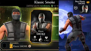 MK Mobile KLASSIC SMOKE Challenge! Free Souls & Klassic Ninja Pack. NEW Challenges Upcoming!
