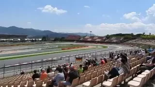 View from Grandstand G at 2016 Spanish F1 Grand Prix (Zone 22)