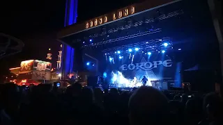 EUROPE  "live, part 1"(Walk The Earth, Rock The Night, Wings Of T.)  Gröna Lund, Stockholm 22/9-2022