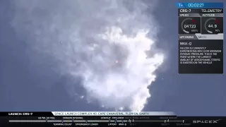 SpaceX CRS-7 blows up in flight