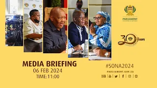 PARLIAMENT’S PRESIDING OFFICERS TO BRIEF MEDIA ON STATE OF READINESS FOR SONA 2024