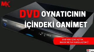 DVD Oynatıcının İçinden Neler Çıktı? | DVD'nin İçindeki Hazine | Geri Dönüşüm | DVD Player Assembly