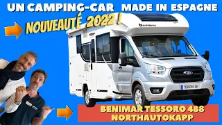 Présentation : BENIMAR TESSORO 488 NORTHAUTOKAPP 2022 avec Henry et Bertrand *Campingcar33*