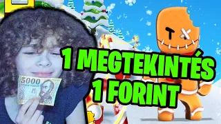 1 MEGTEKINTÉS = 1 FORINT BARÁNAK! + NYITOGATÁS A STUMBLE GUYSBAN!