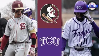 Florida State vs #8 TCU Highlights (EXCITING GAME!) | 2023 College Baseball Highlights