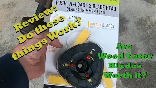 Weed Eater Blades for String Trimmers - Complete Guide - Review, Tests and Demonstration!