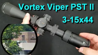 Vortex Viper PST II 3-15x44 EBR-2C MRAD - First Look - Unboxing