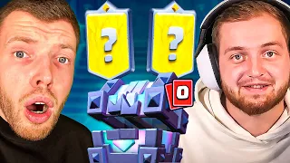 😱😨NEUER CHAMPION im XXL TURNIER OPENING?! (Trymacs F2P Projekt) | Clash Royale Deutsch