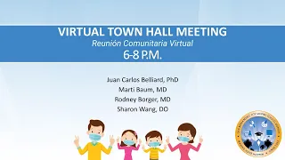 COVID-19 Vaccine in Our Community Virtual Town Hall Meeting