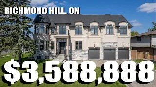 LOOKING FOR LUXURY?! YOU'VE FOUND IT. Stunning Custom Built Richmond Hill Mansion For Sale!!