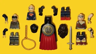 LEGO The DC Trinity (Batman | Wonder Woman | Superman) | Unofficial Minifigure | DC