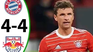 Bayern vs Salzburg 4-4- All Goals & Extended Highlights-2023