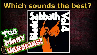 BLACK SABBATH (originals vs. remasters) Vol 4 ブラック・サバス4