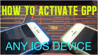 HOW TO ACTIVATE GPP IN ANY IPHONES IN 2022(TAGLISH)