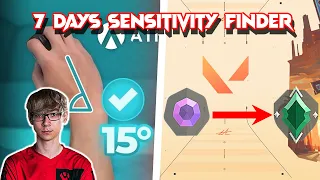 I TRIED AIMLABS SENSITIVITY FINDER  FOR 7 DAYS | VALORANT