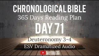 Day 71 - ESV Dramatized Audio - One Year Chronological Daily Bible Reading Plan - Mar 12