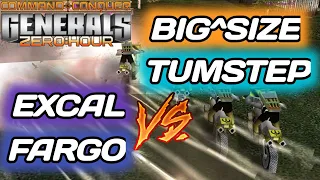 EXCAL & FARGO vs BIG^SIZE & TUMSTEP - СУПЕР МАТЧ 2x2 НА 100$ ДО 7 ПОБЕД В GENERALS ZERO HOUR