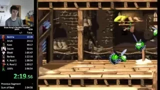 Donkey Kong Country 3 - 103% Speedrun in 2:05:43