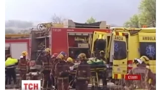 В Іспанії у аварію потрапив автобус з українськими студентами