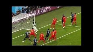 France 1 : 0 Belgium; S. Umtiti Goal; Extended Highlights of First Goal