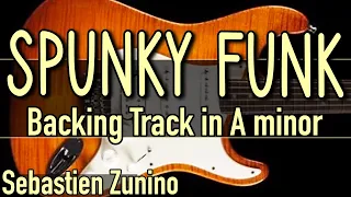 Spunky Funk Backing Track in A minor | SZBT 966