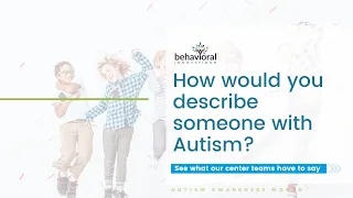 Autism Awareness Month 2021