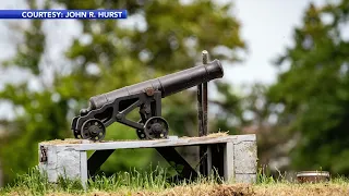 Cannon stolen from historic fort along the Delaware River in Philadelphia