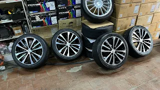 Собираю комплект 4x100 r17 + toyo 215/45 подготавливаю на отправку