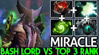 MIRACLE [Faceless Void] Max Attack Speed VS Lina Top 3 Rank Dota 2