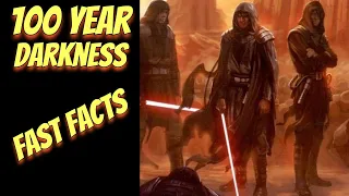 100 Year Darkness of the Jedi and Sith | Star Wars #Shorts