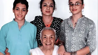 Legendary Actress Zohra Sehgal With Her Daughter, and Grandchildren | Son, Sister | Biography