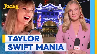 Melbourne lights up for Taylor Swift Eras Tour | Today Show Australia