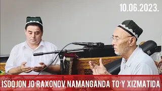 Isoqjon Jo’raxonov ijrosida “Olamdan siz o’tgandan beri” | Исокжон Журахонов Наманганда 10.06.2023