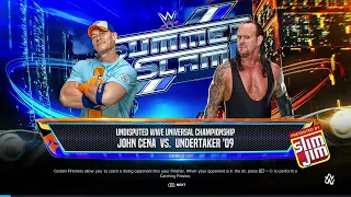 WWE 2K24 - John Cena vs. The Undertaker | Undisputed WWE Universal Title Match!"