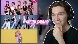 DANCER REACTS TO KEP1ER | 'Galileo' Dance Practice, Relay Dance & Performance37