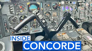 Detailed tour of a Concorde prototype! (incl. the cockpit)