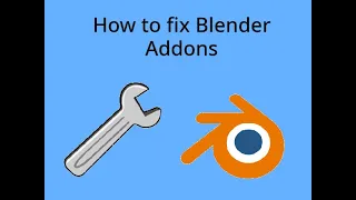 How to fix addons that are not working Blender (Windows)