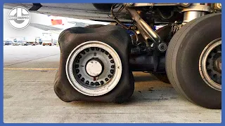 Amazing Process Of Changing An Airplane Tire & Other Impressive Processes You Need To See