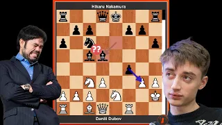 Daniil Dubov vs Hikaru Nakamura | Lindores Abbey Rapid Challenge, 2020