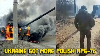 Ukraine got more Polish RPG 76 to Repeal Russian Tanks