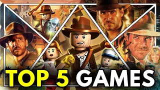 TOP 5 BEST Indiana Jones Games Of All Time RANKED In 2022!