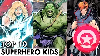 Top 10 Most Powerful Children Of Marvel Superheroes | In Hindi | BNN Review