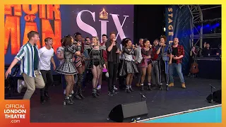 SIX & The Choir of Man perform Heart of Stone (Sunday) | West End LIVE 2022
