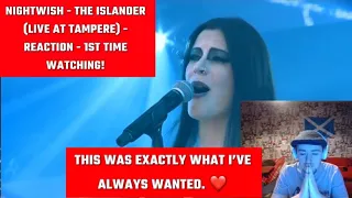Nightwish - The Islander (Live At Tampere) - Reaction - 1ST Time Watching! - Absolutely BEAUTIFUL!
