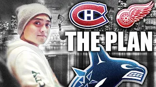 THE PLAN FOR CANUCKS, HABS, RED WINGS CONTENT (legorocks99 Channel Update) NHL News & Rumours 2021