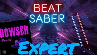 Beat Saber - Peaches by Bowser (Jack Black)  from The Super Mario Bros. Movie - Expert