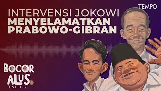 Intervensi Jokowi Mencegah Hak Angket dan Menyelamatkan Prabowo-Gibran | Bocor Alus Politik