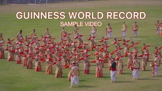 Guinness World Record || Demo Performance for Mega Bihu Event 2023 ||